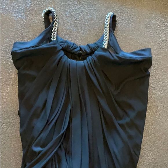 Ports 1961 Tops - Ports 1961 sleeve less top draped w/chains XS